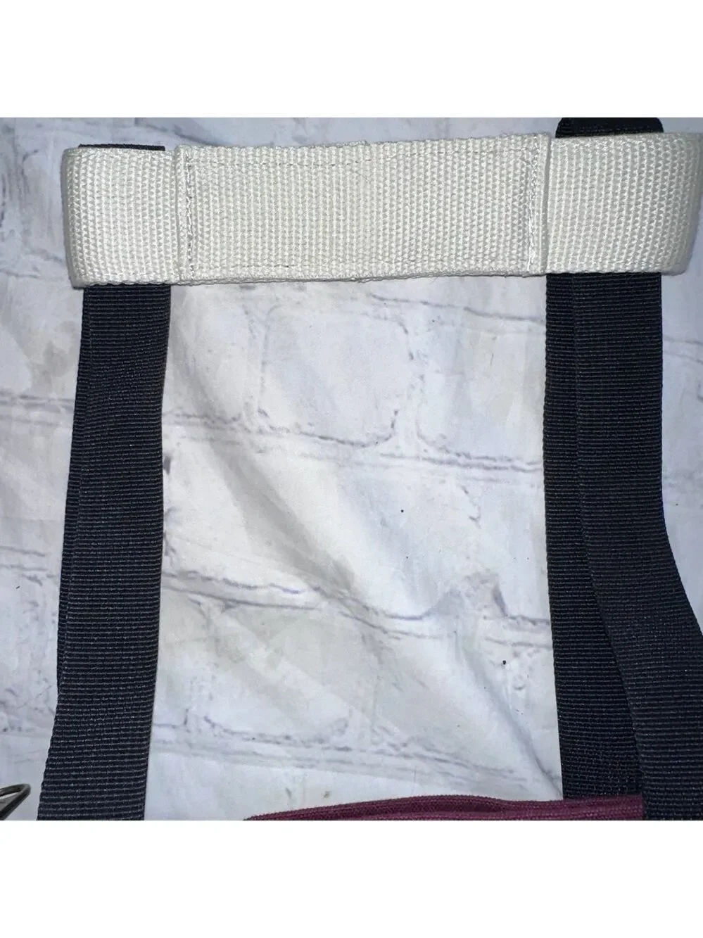 NWT Kavu Maroon Canvas Tote Backpack Bag